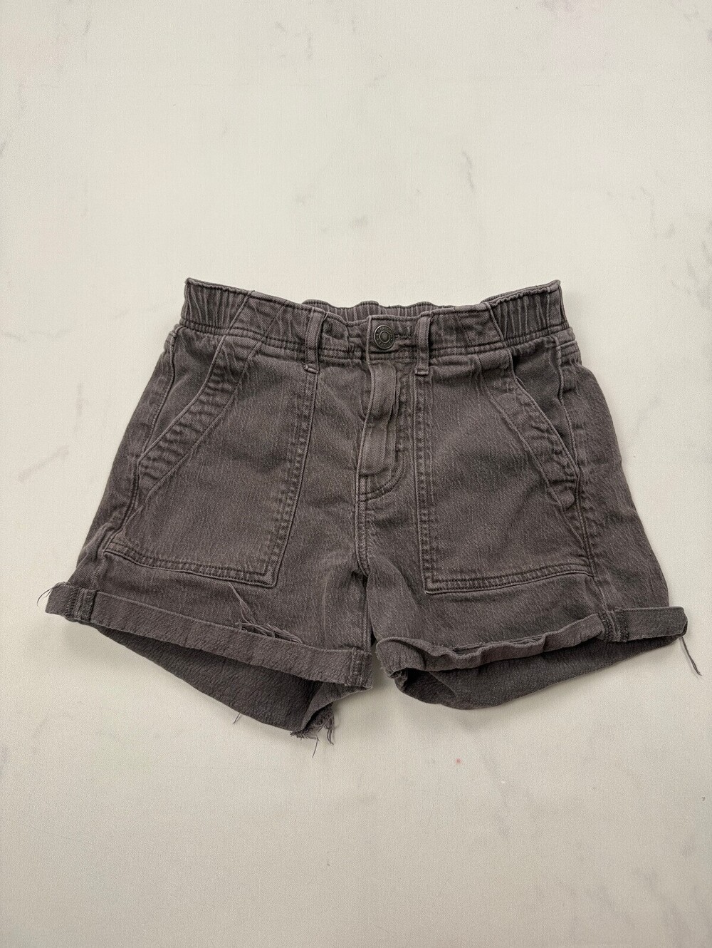 American Eagle Shorts Shorts Gray 90s VTG High Rise - Womens 0